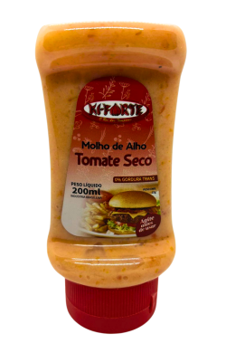 Molho de Alho com Tomate Seco